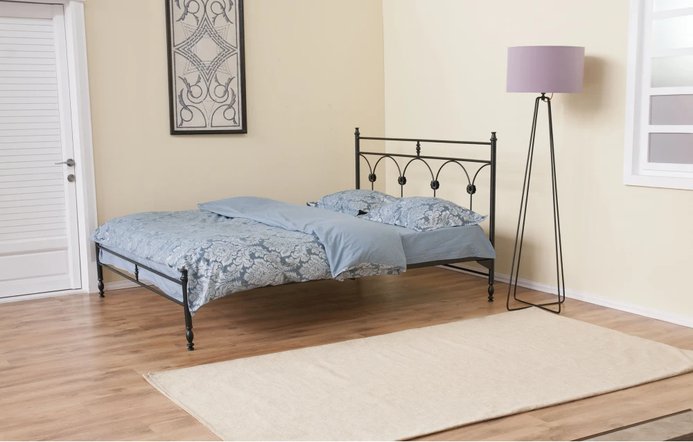 Pat fier forjat Alicia (cu tablie mica) 1800x2000