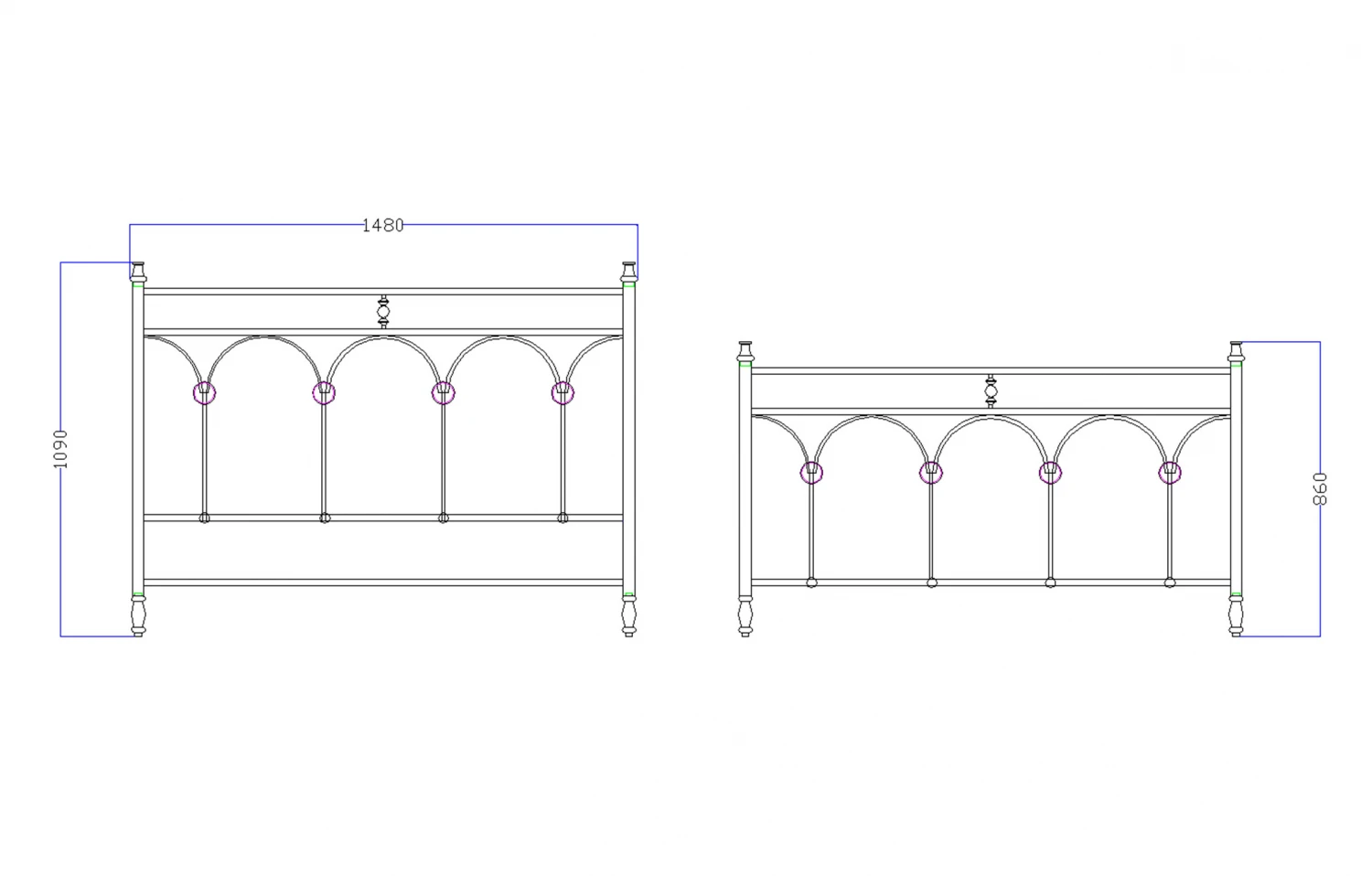 Pat fier forjat Alicia 1400x2000