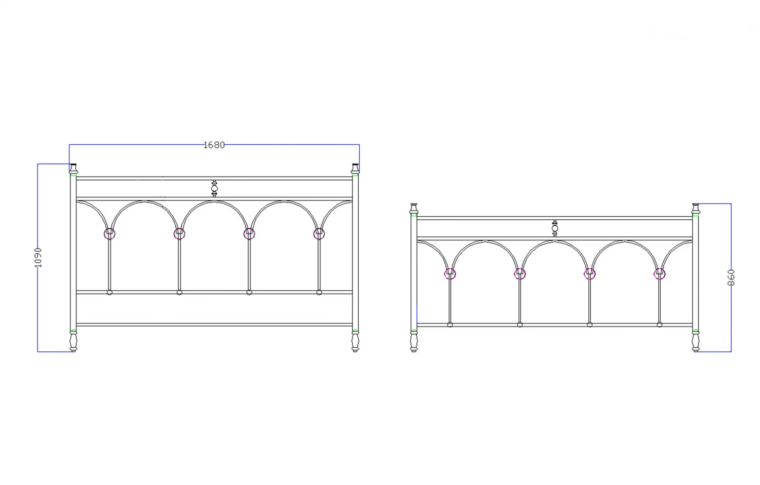 Pat fier forjat Alicia 1600x2000