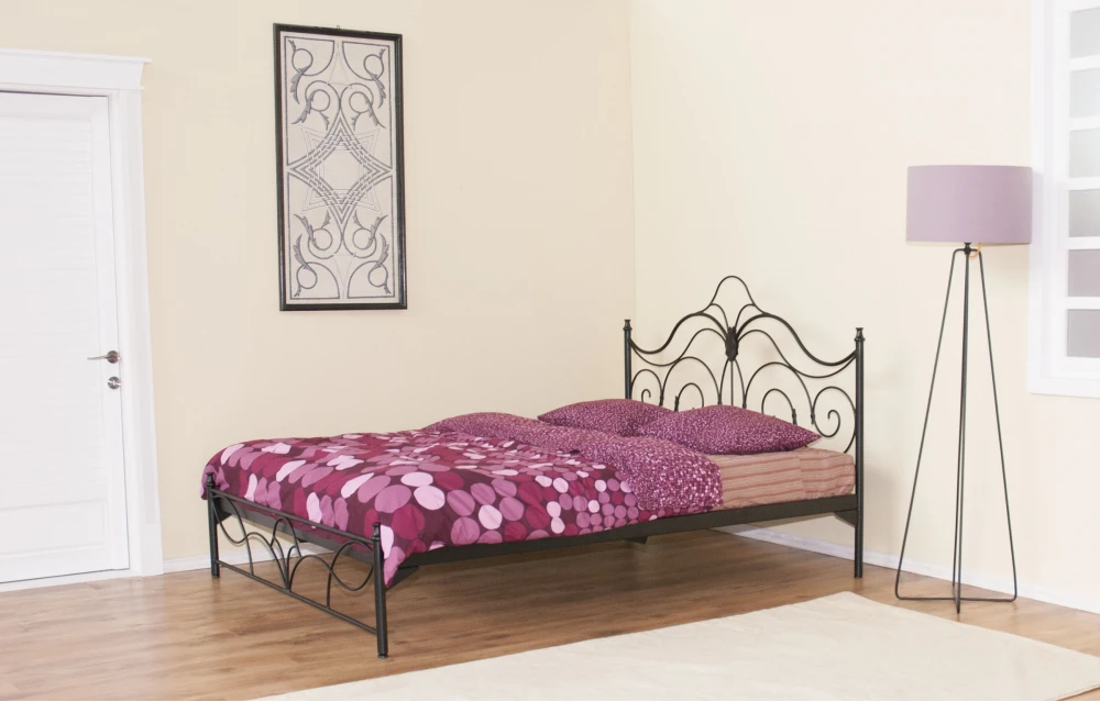 Pat fier forjat Ioana (cu tablie mica) 1200x2000