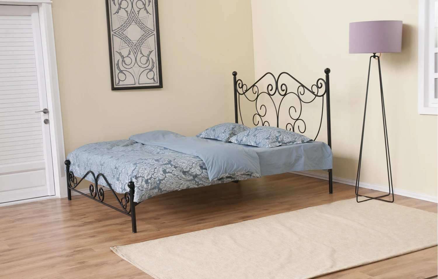 Pat fier forjat Madalina (cu tablie mica) 1400x2000