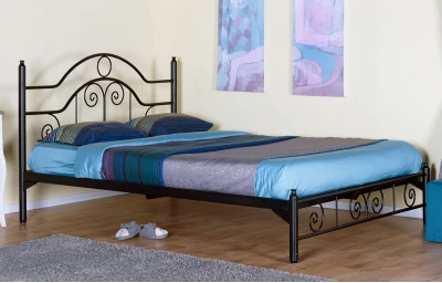 Pat fier forjat Maria (cu tăblie mică) 1400 x 2000